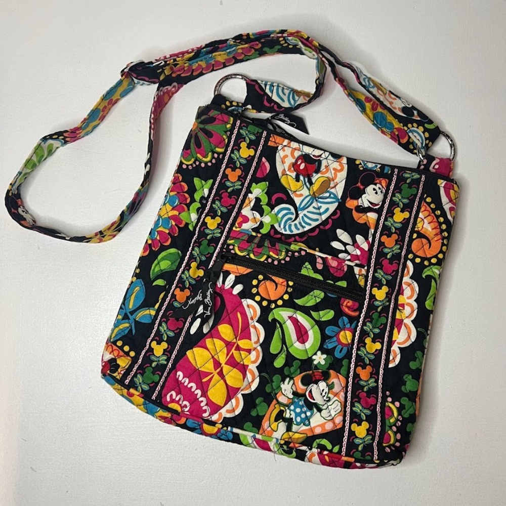 Vera Bradley Disney Parks Midnight With Mickey Tote Bag Retired Print